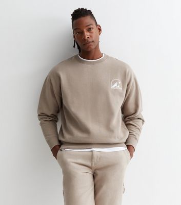 Stone Jersey Higher Apex Logo Sweatshirt