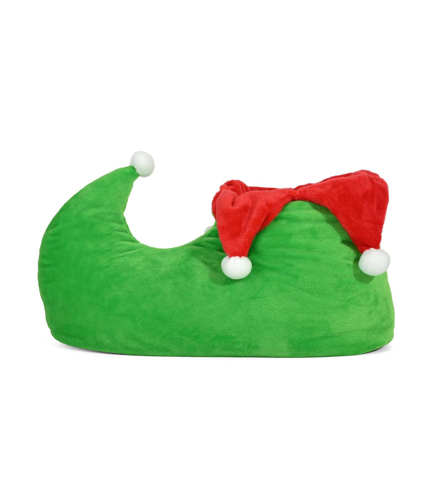 Loungeable Green Elf Boot Slippers Image 2