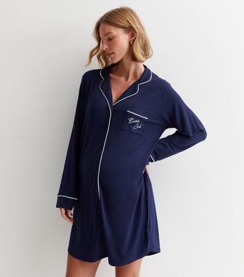 Navy nightdress cheap