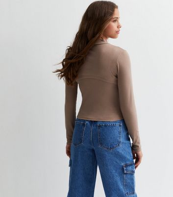 Shrug hot sale jeans top