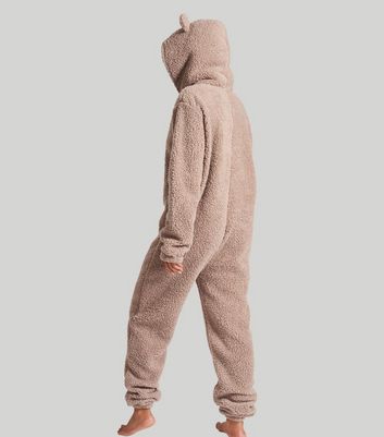 Ladies teddy bear onesie hot sale