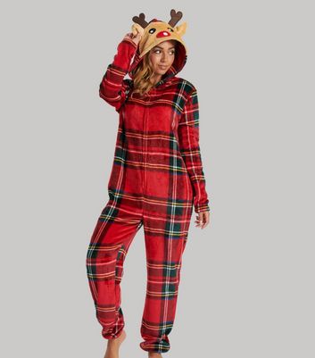 Red reindeer online onesie