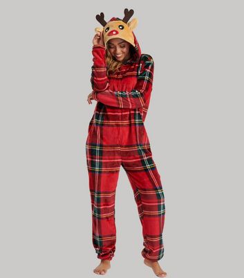 Reindeer onesie deals pajamas