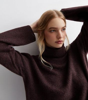 New look outlet burgundy jumper