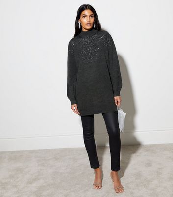 Grey best sale sequin sweater