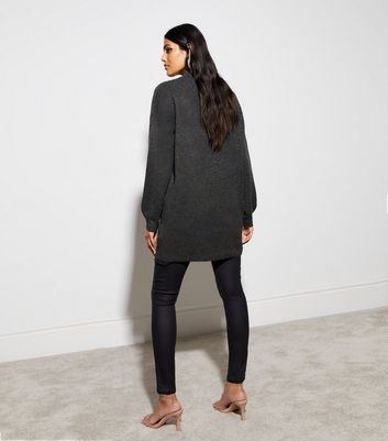 Long shop grey jumper