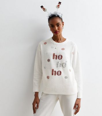 Embellished sale christmas jumper