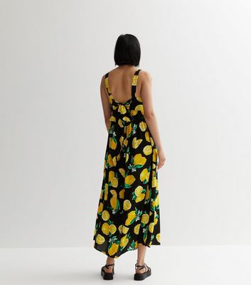 Topshop hot sale lemon dress