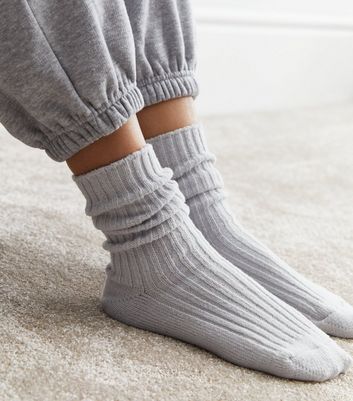 Women's gray shop ankle socks