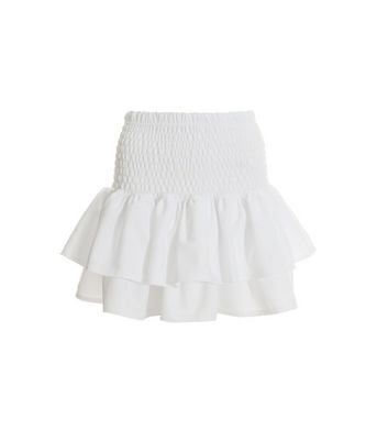 White ruffle hotsell skirt uk