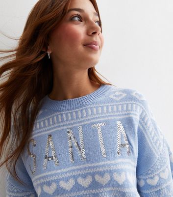 Girls fair isle on sale jumper