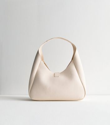 Off white leather bag sale