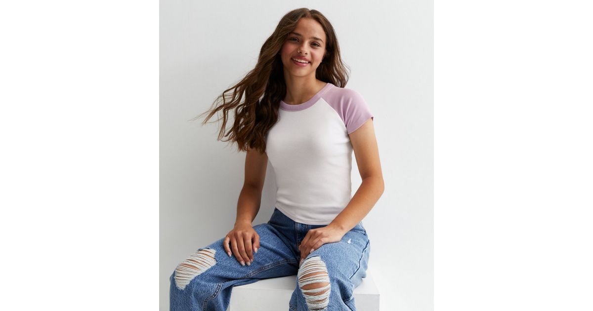 light purple shirt for girls