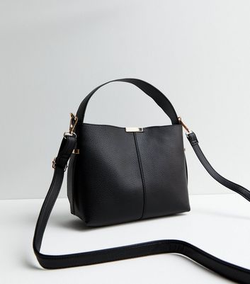 Fendi black bucket outlet bag