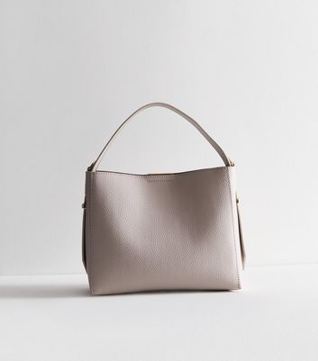 Mink Leather Look Bucket Bag New Look