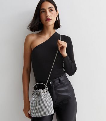 Diamante bucket bag sale