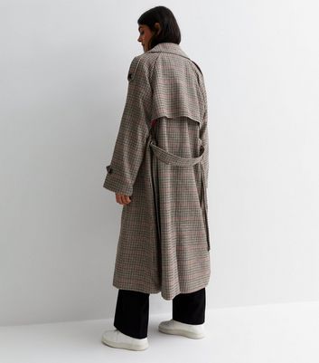 New look dogtooth outlet coat