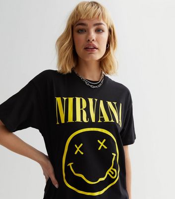 Nirvana t 2025 shirt damen h