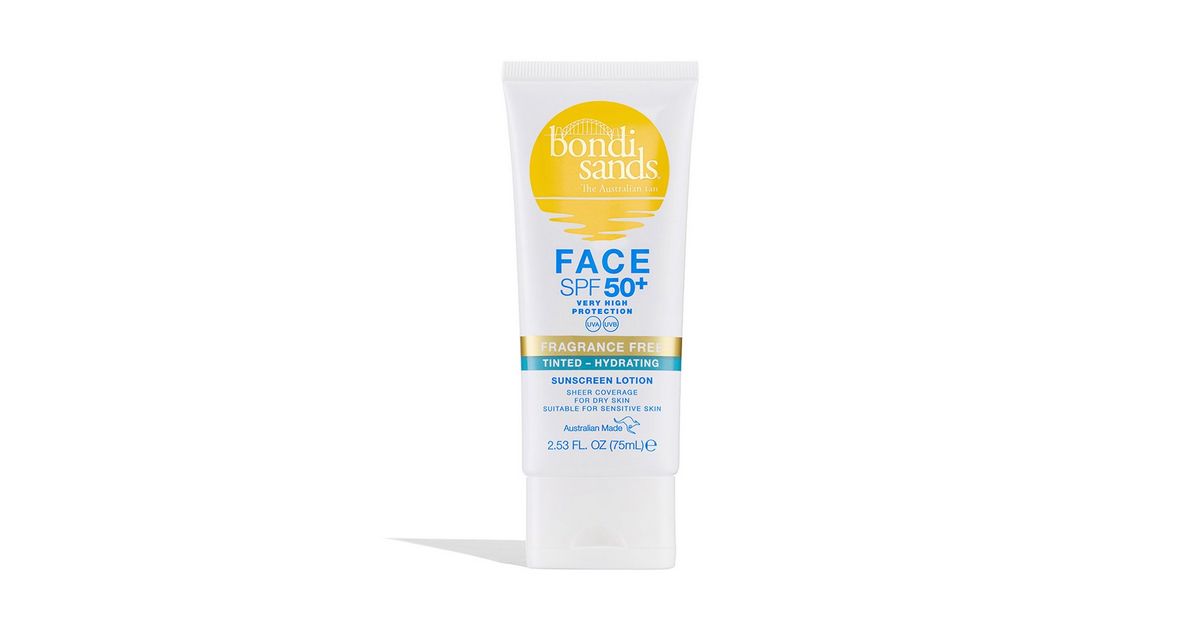 Bondi Sands SPF 50+ Tinted Face Sunscreen Lotion 75ML New Look
