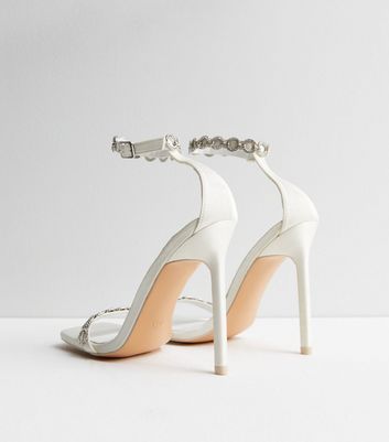 Off white hotsell clear sandals