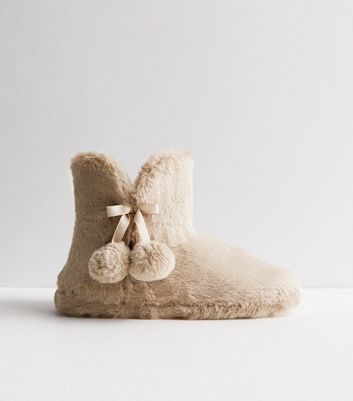 New look deals slipper boots