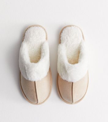 New look girls sales slippers