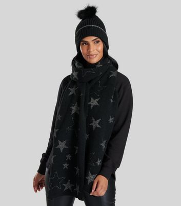 Black best sale star scarf