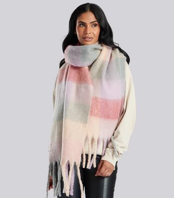 Check scarf sale