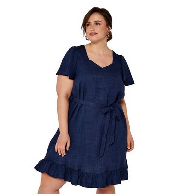 Plus Size Western Dresses Fall Clothes Maxi For Women Turn Down Collar  Casual Long Sleeve Dress Denim Wholesale DropPlus From Kuanlu, $35.29 |  DHgate.Com