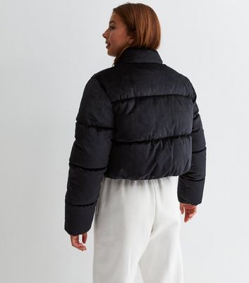 New look cropped puffer jacket on sale