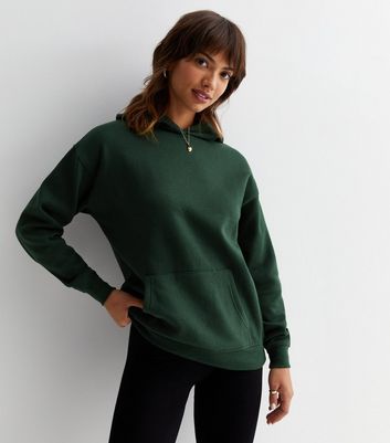 Dark green sweatshirt clearance womens