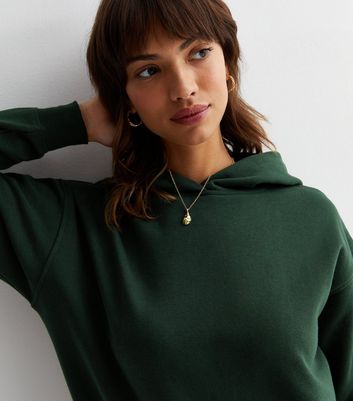 Hunter green store hoodie women's