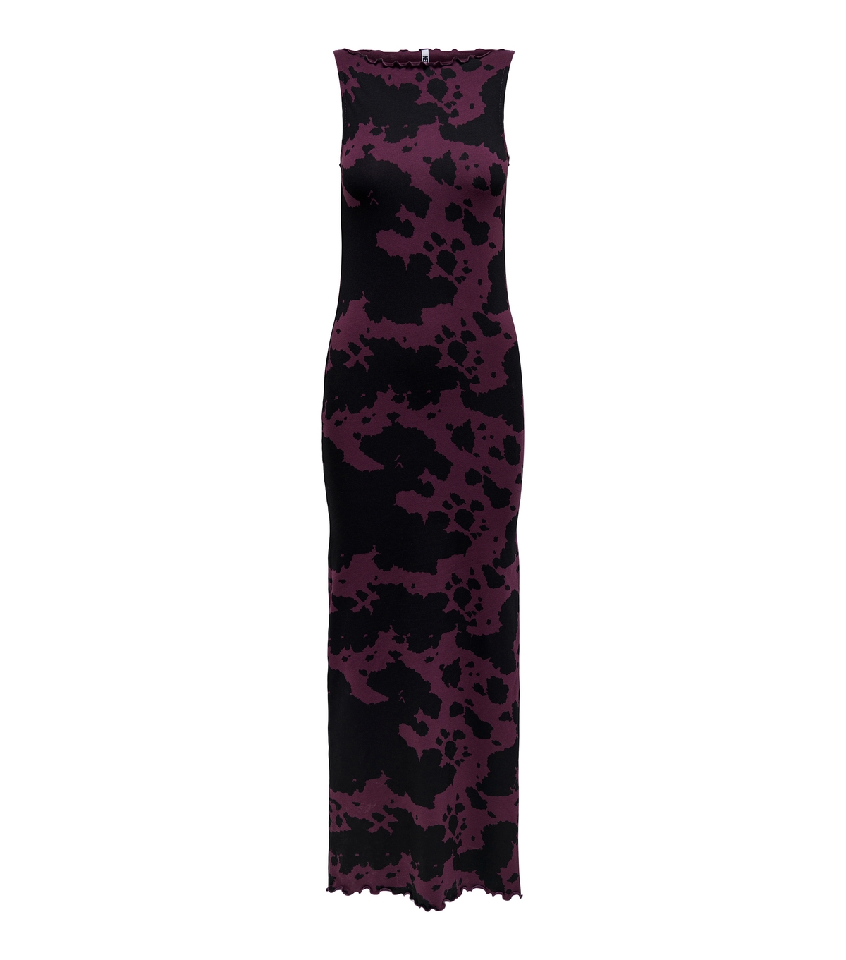 Women's Purple Abstract Print Jersey Bandeau Maxi Dress ONLY New Look