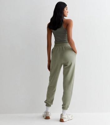 Olive store color joggers