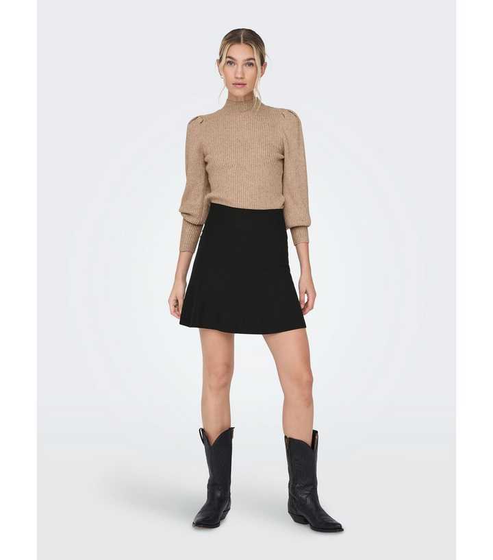Jersey Mini Skirt - Black - Ladies