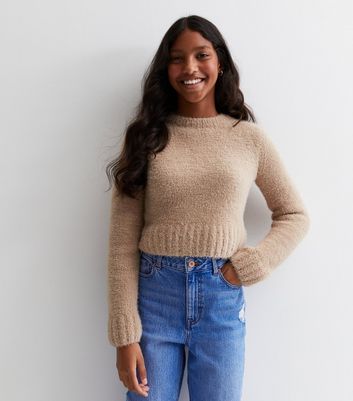 Teddy store cropped sweater