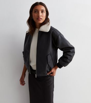 New look ladies black on sale jackets