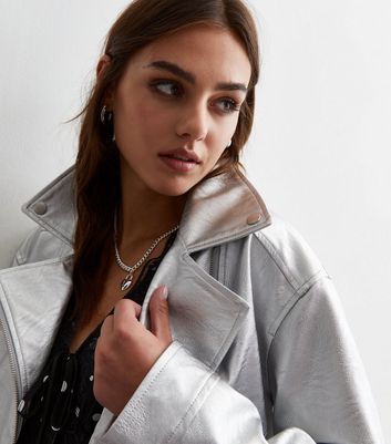 Silver coats best sale and jackets