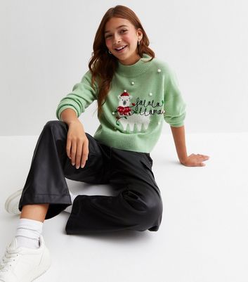 New look clearance girls christmas jumper