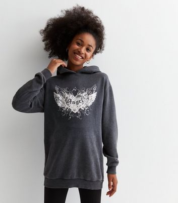 Grey 2024 angel sweatshirt