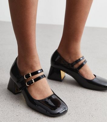 Black mary jane heels new arrivals