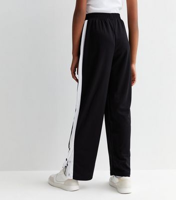 Adidas originals adibreak hotsell popper joggers in black