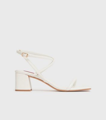 London Rebel Tamsin Crossover Sandals in Tan | Number One Shoes