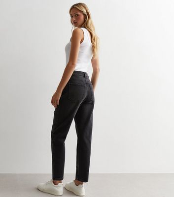 New look black tori sales mom jeans