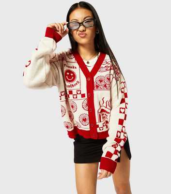 Skinnydip White Knit Extra Jammy Cardigan