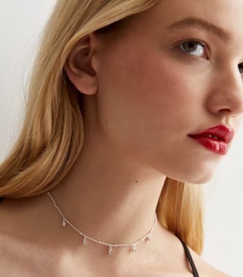 New look deals silver necklace