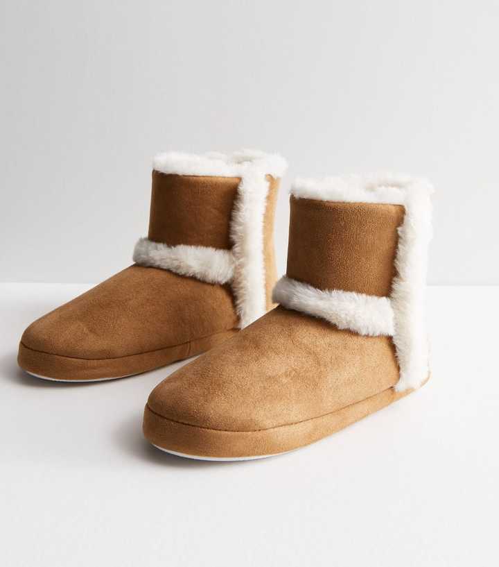 ugg boots with fur trim