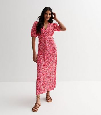 Miss selfridge 2025 pink floral dress