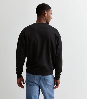 Rose embroidered sweatshirt on sale mens