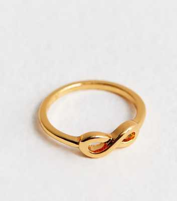 18ct Gold Plated Infinity Ring